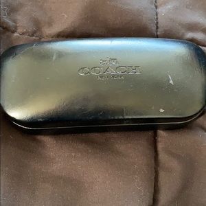 Coach glasses case